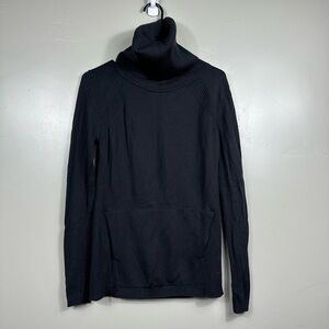 Lululemon Sweat & Savasana Sweater Inkwell Black Size 2